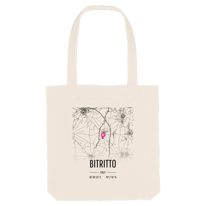 Bitritto karta tygkasse – tygkasse från PinShirt