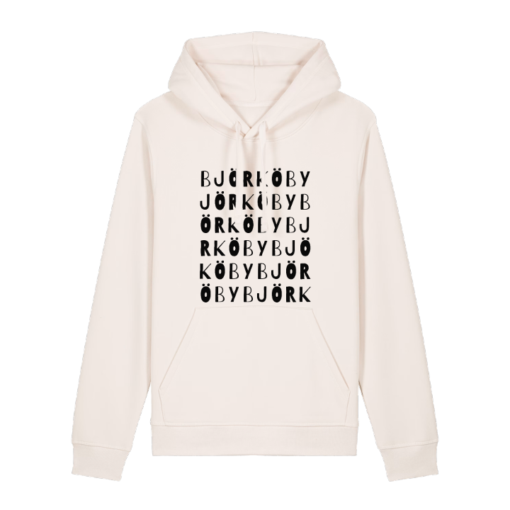 Björköby ordlek hoodie – hoodie från PinShirt