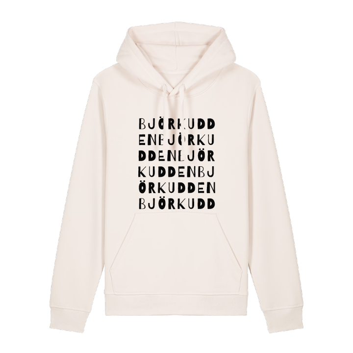 Björkudden ordlek hoodie – hoodie från PinShirt