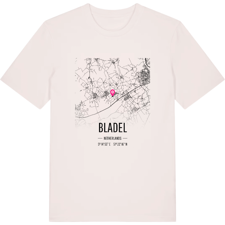 Bladel karta t-shirt – t-shirt från PinShirt