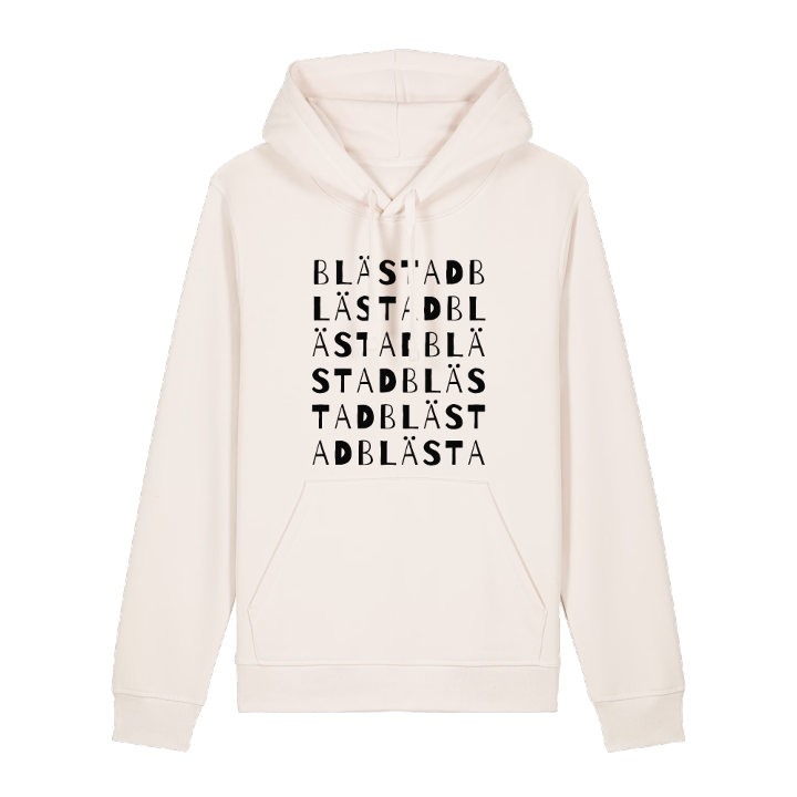 Blästad ordlek hoodie – hoodie från PinShirt