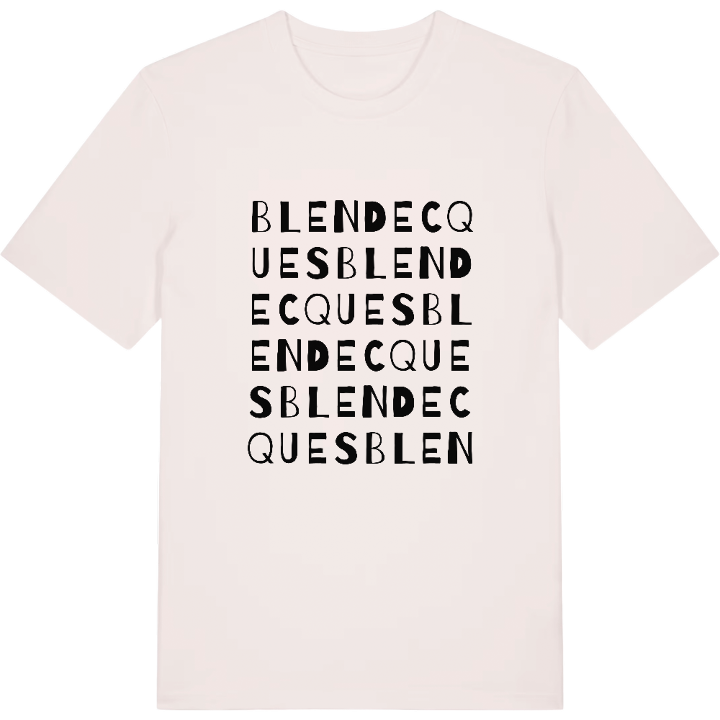 Blendecques ordlek t-shirt – t-shirt från PinShirt