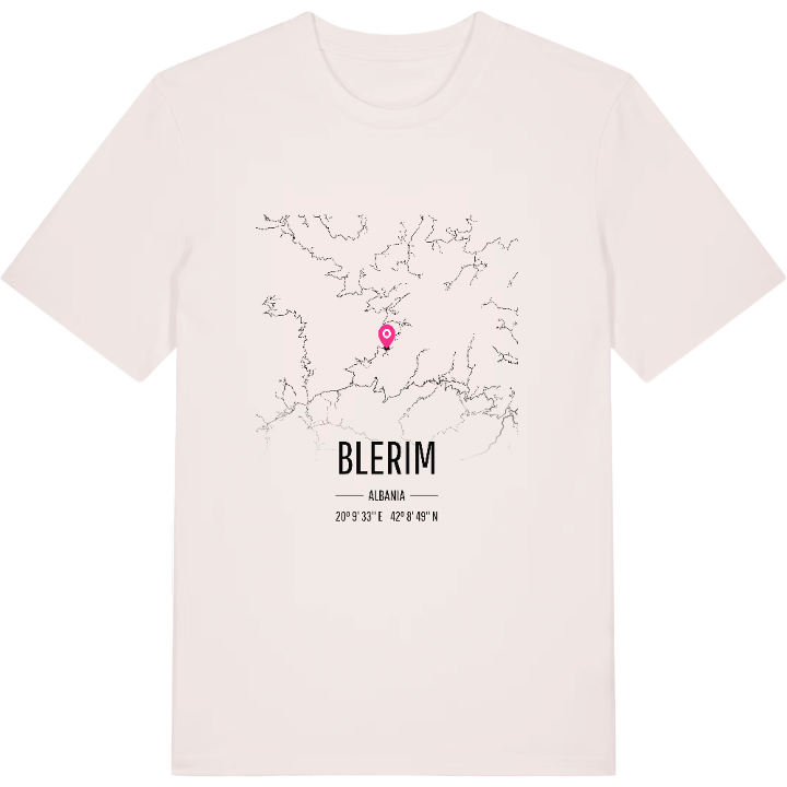 Blerim karta t-shirt – t-shirt från PinShirt