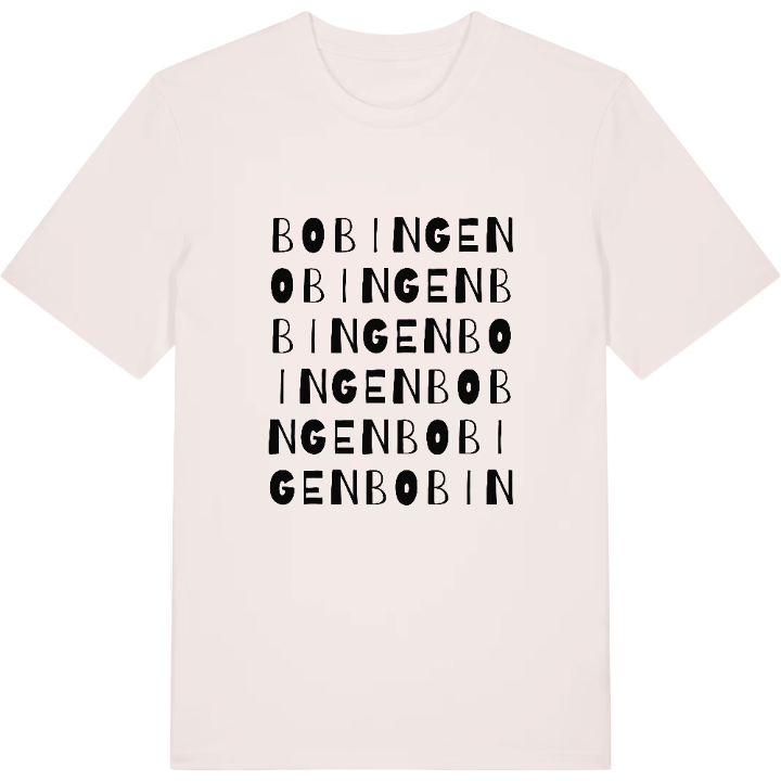 Bobingen ordlek t-shirt – t-shirt från PinShirt