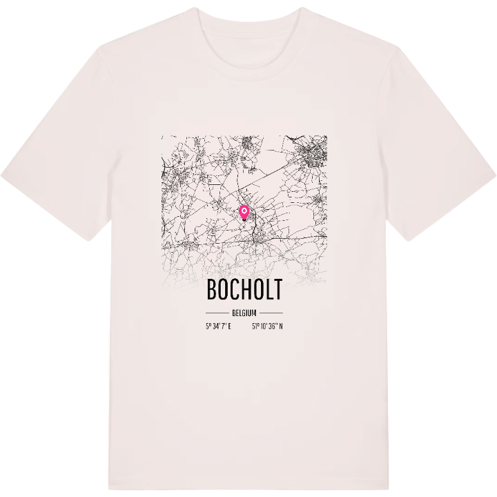 Bocholt karta t-shirt – t-shirt från PinShirt