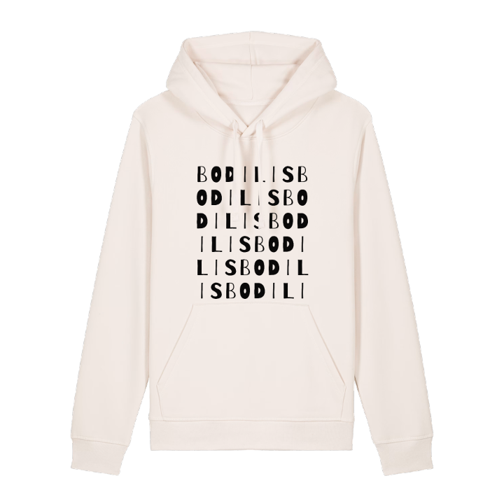 Bodilis ordlek hoodie – hoodie från PinShirt
