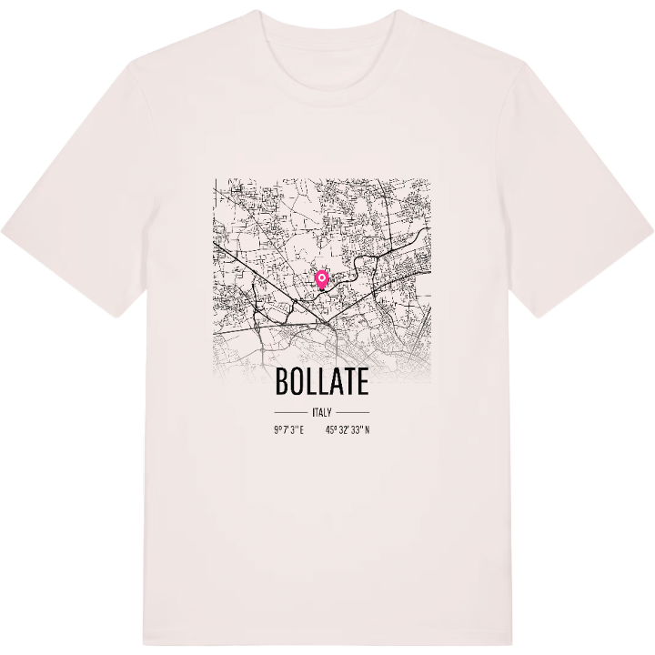 Bollate karta t-shirt – t-shirt från PinShirt