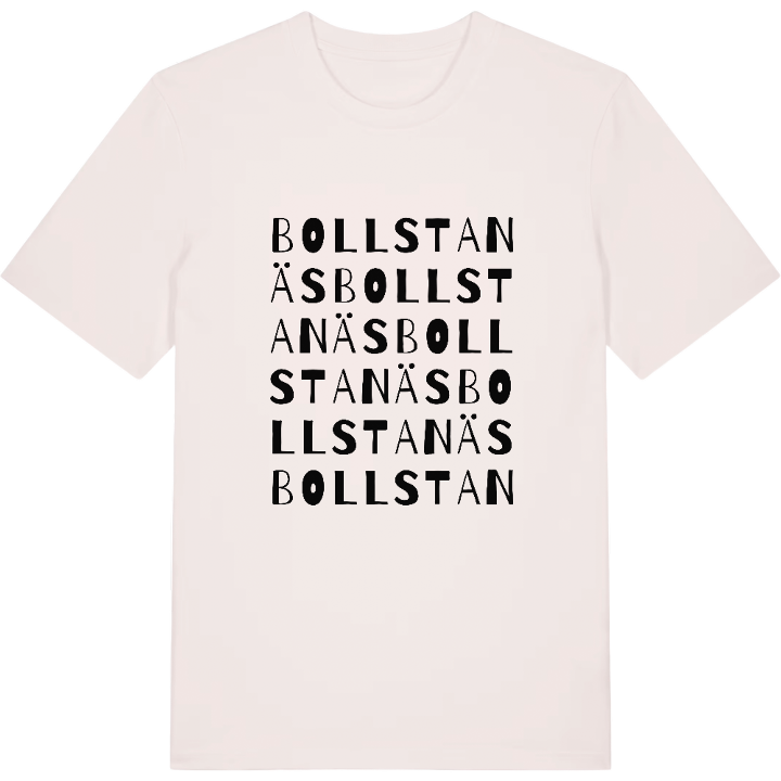 Bollstanäs ordlek t-shirt – t-shirt från PinShirt