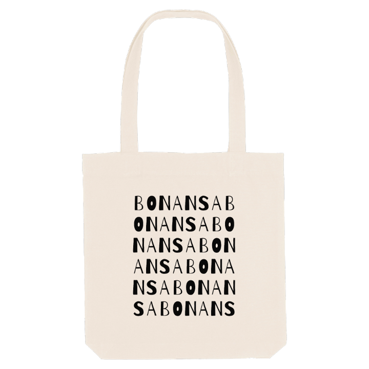 Bonansa ordlek tygkasse – tygkasse från PinShirt