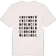 Boncodfölde ordlek t-shirt