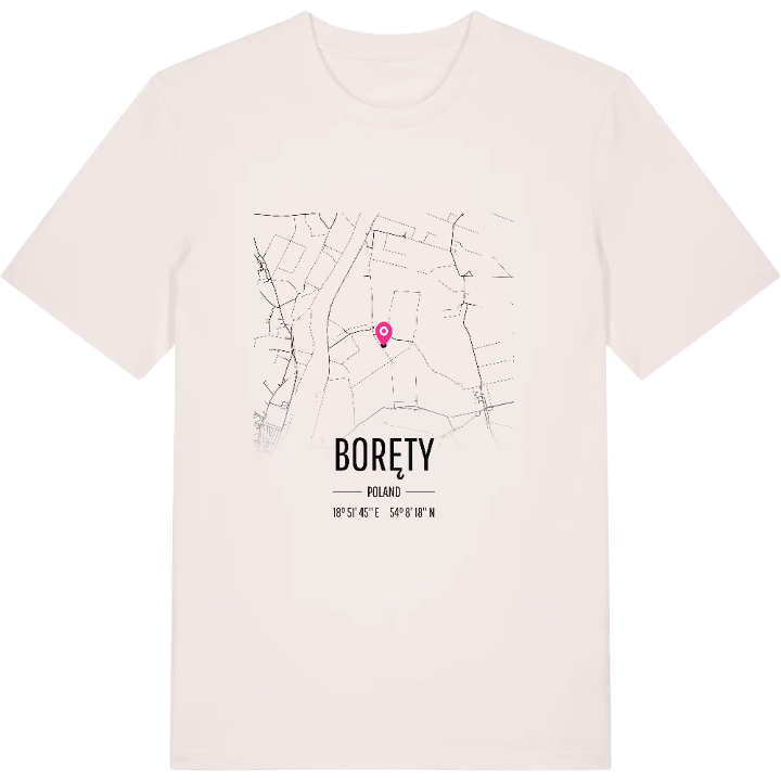 Boręty karta t-shirt – t-shirt från PinShirt