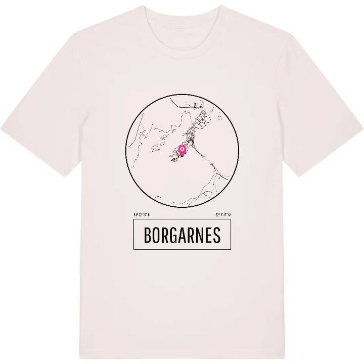 Borgarnes t-shirt – t-shirt från PinShirt