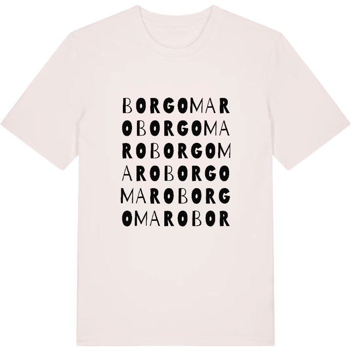Borgomaro ordlek t-shirt – t-shirt från PinShirt
