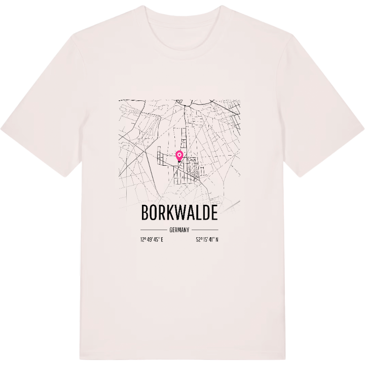 Borkwalde karta t-shirt – t-shirt från PinShirt