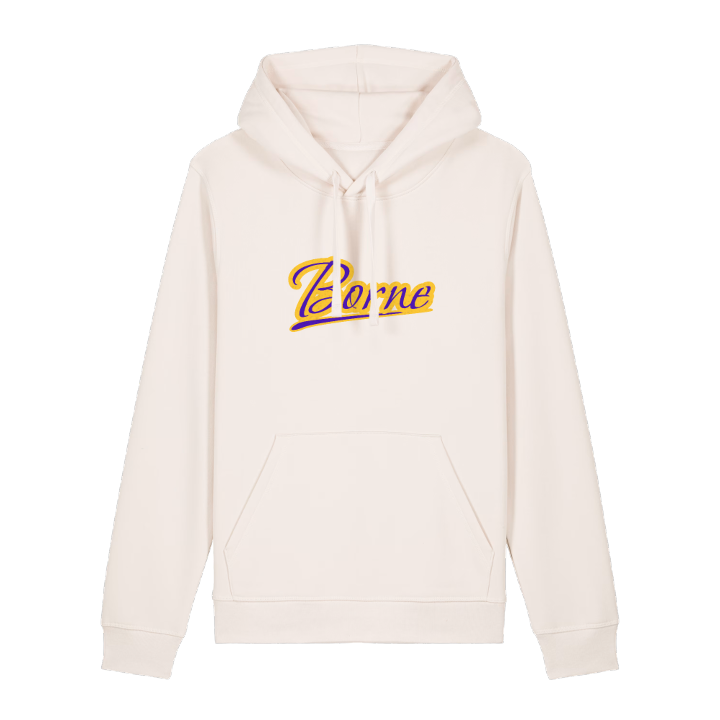 Borne baseball hoodie – hoodie från PinShirt