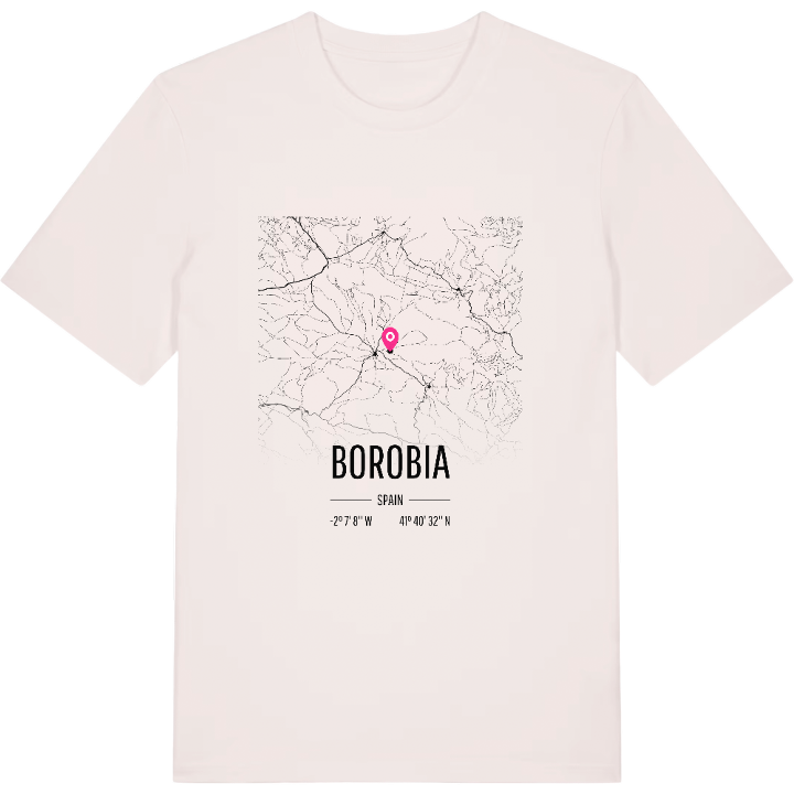Borobia karta t-shirt – t-shirt från PinShirt