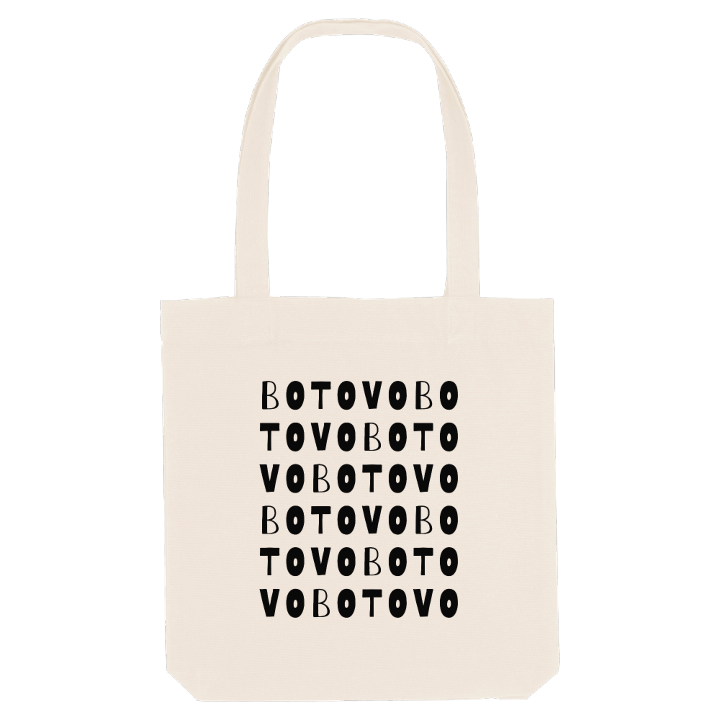 Botovo ordlek tygkasse – tygkasse från PinShirt