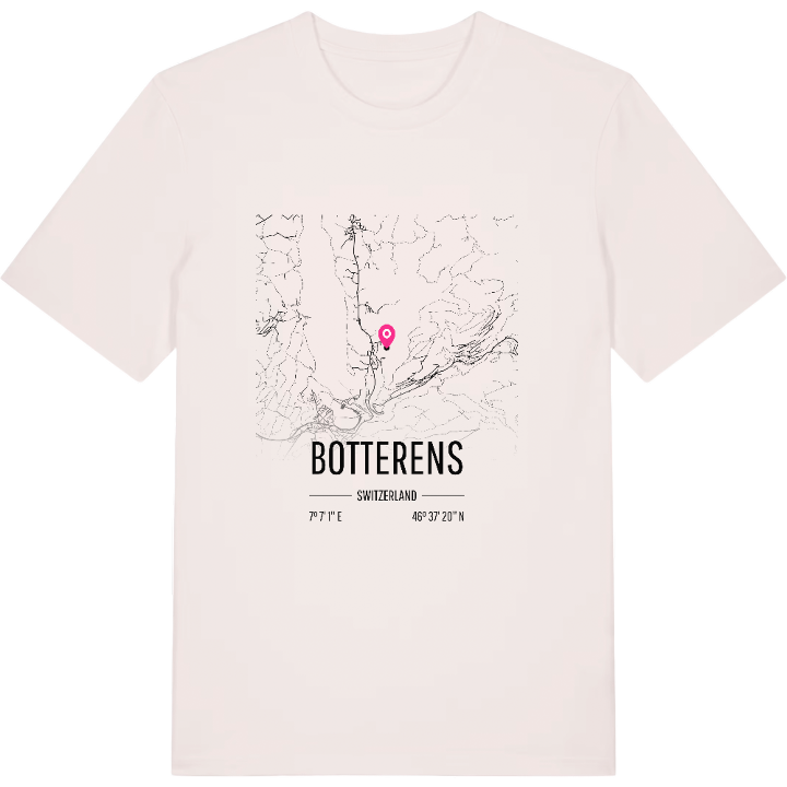 Botterens karta t-shirt – t-shirt från PinShirt
