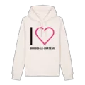 Jag älskar Bouges-le-Château hoodie stort tryck