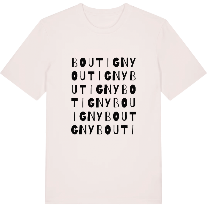 Boutigny ordlek t-shirt – t-shirt från PinShirt