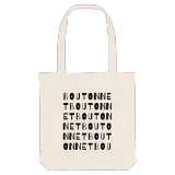 Boutonnet ordlek tygkasse