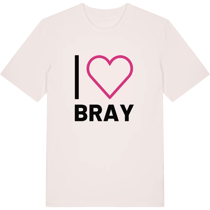 Jag älskar Bray t-shirt stort tryck – t-shirt från PinShirt