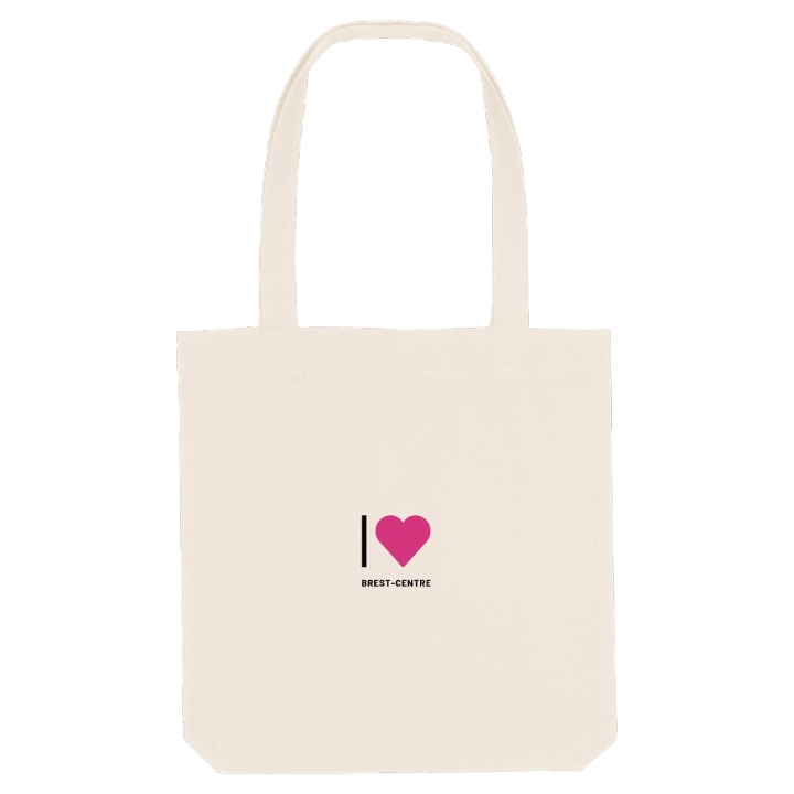 Jag älskar Brest-Centre tygkasse litet tryck – tygkasse från PinShirt