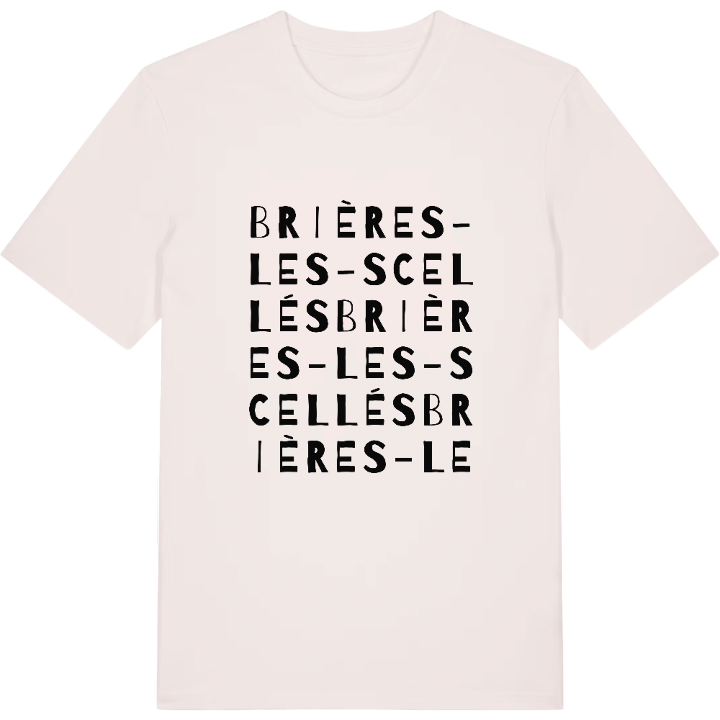 Brières-les-Scellés ordlek t-shirt – t-shirt från PinShirt