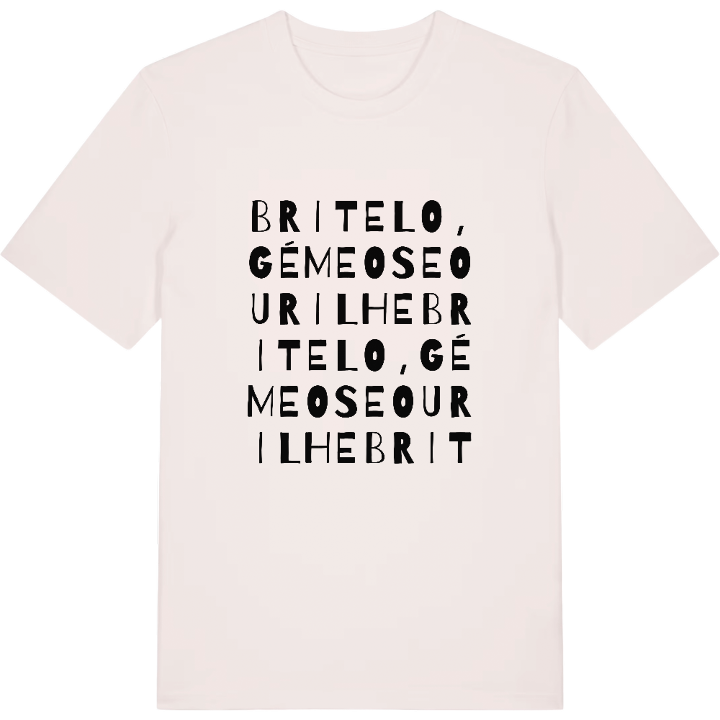 Britelo, Gémeos e Ourilhe ordlek t-shirt – t-shirt från PinShirt
