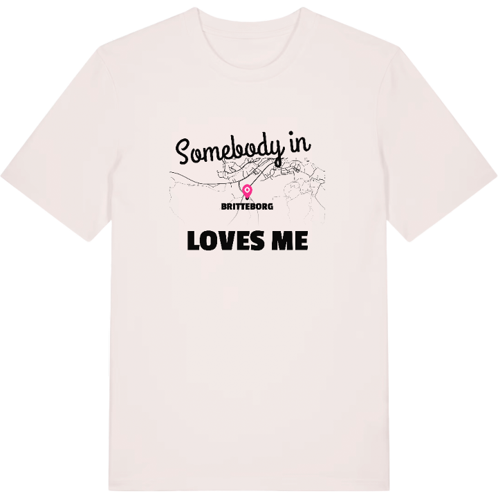 Någon i Britteborg älskar mig t-shirt – t-shirt från PinShirt