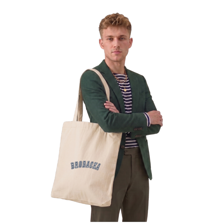 Brobacka college tygkasse – tygkasse från PinShirt