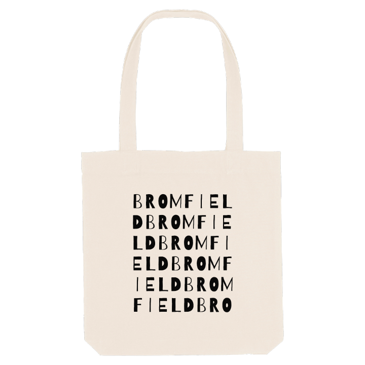 Bromfield ordlek tygkasse – tygkasse från PinShirt