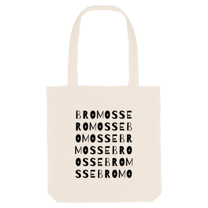 Bromosse ordlek tygkasse – tygkasse från PinShirt