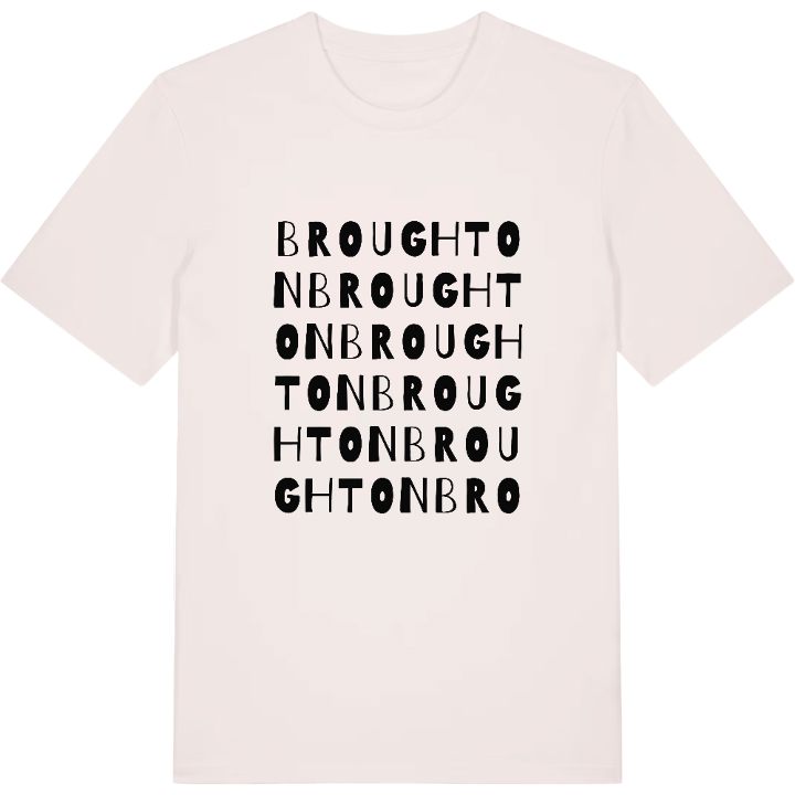 Broughton ordlek t-shirt – t-shirt från PinShirt