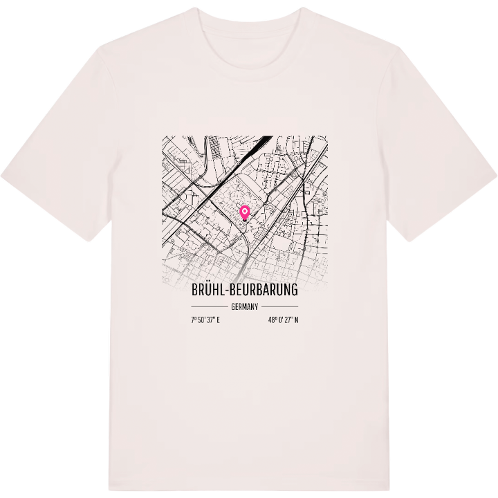 Brühl-Beurbarung karta t-shirt – t-shirt från PinShirt