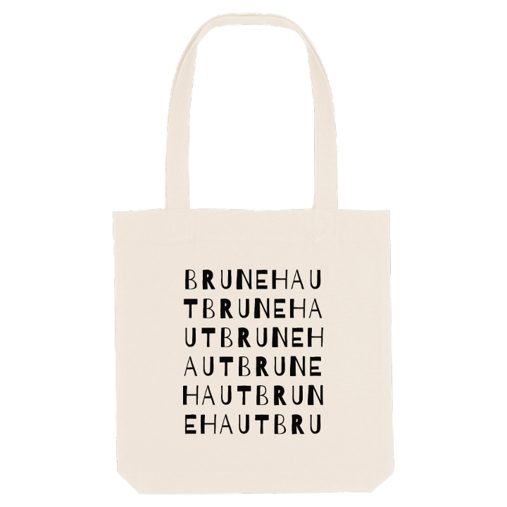 Brunehaut ordlek tygkasse – tygkasse från PinShirt