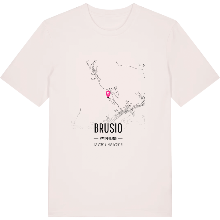 Brusio karta t-shirt – t-shirt från PinShirt