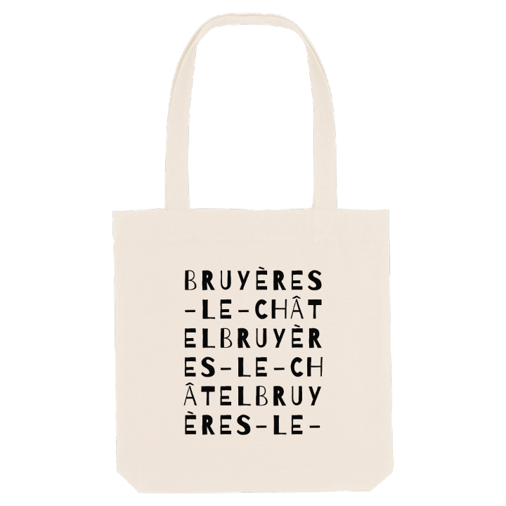 Bruyères-le-Châtel ordlek tygkasse – tygkasse från PinShirt