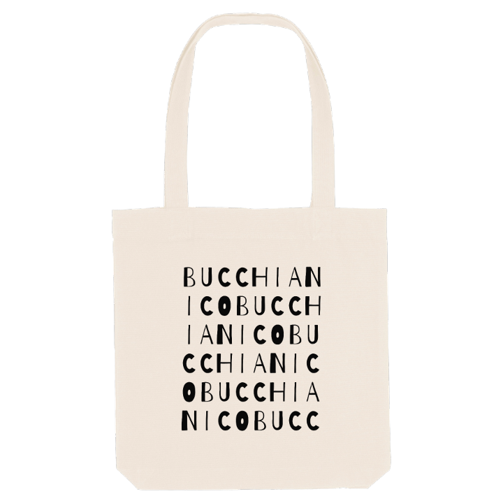 Bucchianico ordlek tygkasse – tygkasse från PinShirt