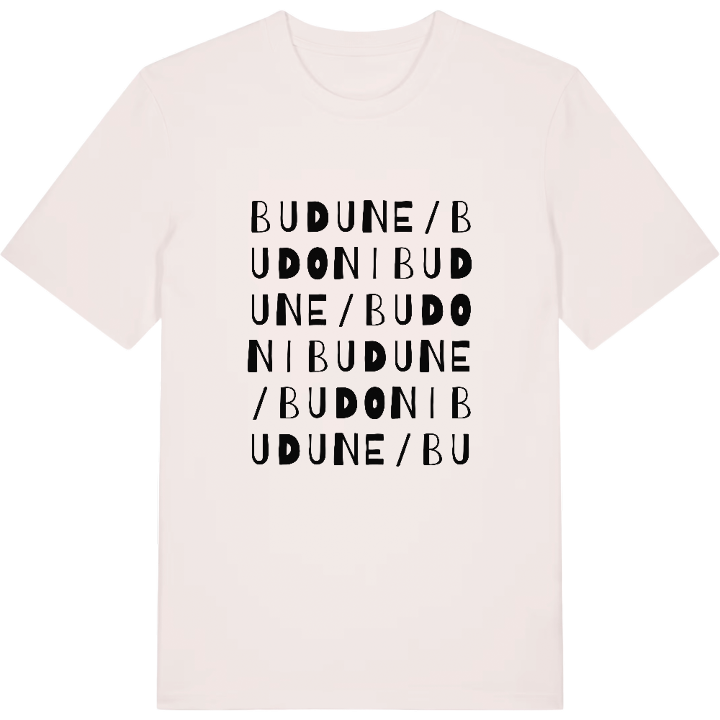 Budune/Budoni ordlek t-shirt – t-shirt från PinShirt