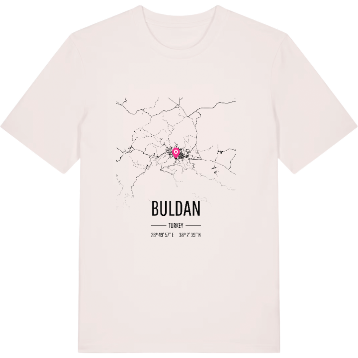 Buldan karta t-shirt – t-shirt från PinShirt