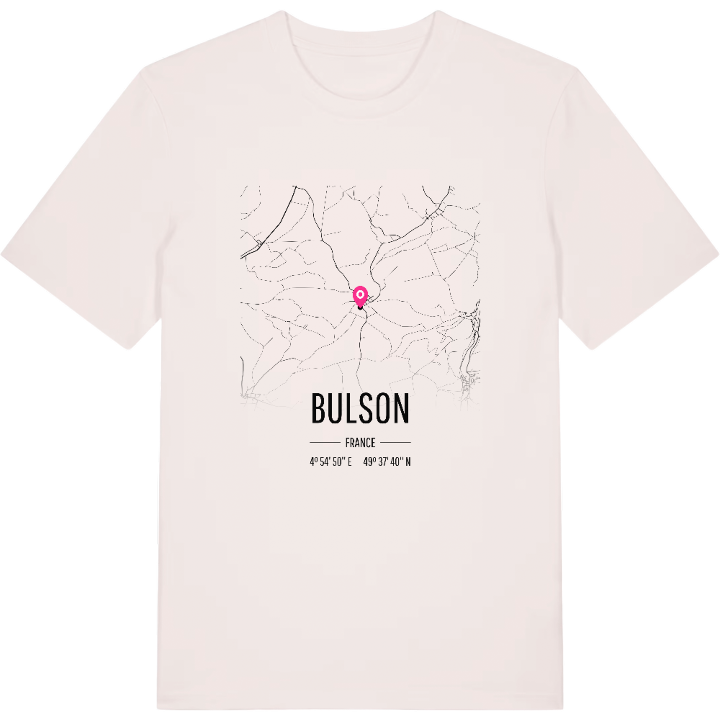 Bulson karta t-shirt – t-shirt från PinShirt