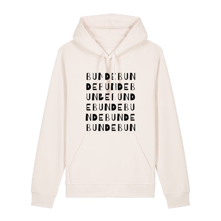 Bunde ordlek hoodie – hoodie från PinShirt