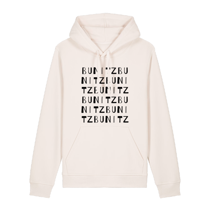 Bunitz ordlek hoodie – hoodie från PinShirt