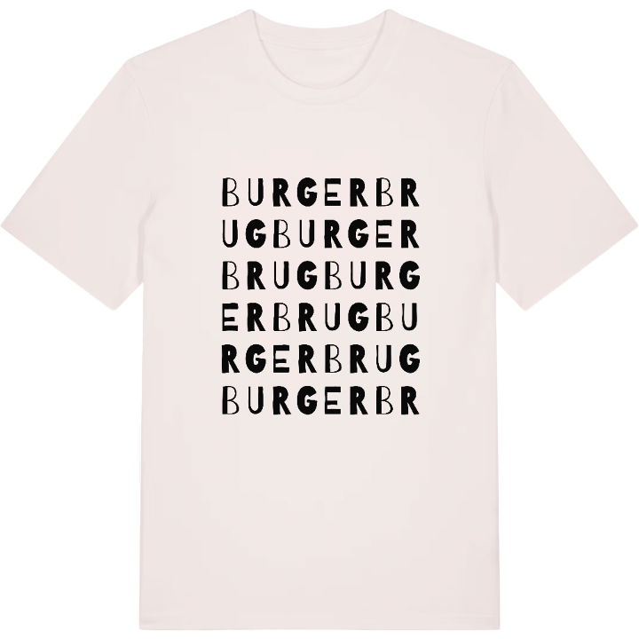 Burgerbrug ordlek t-shirt – t-shirt från PinShirt