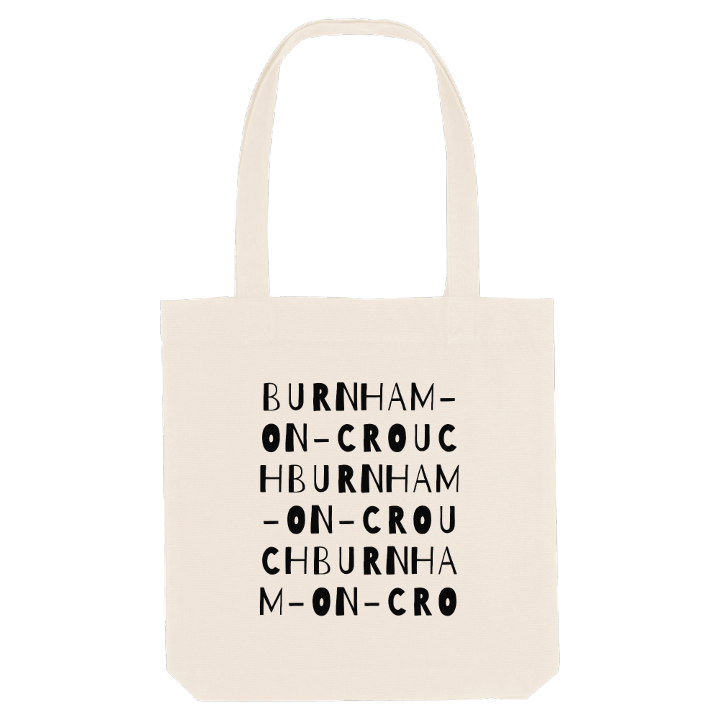 Burnham-on-Crouch ordlek tygkasse – tygkasse från PinShirt