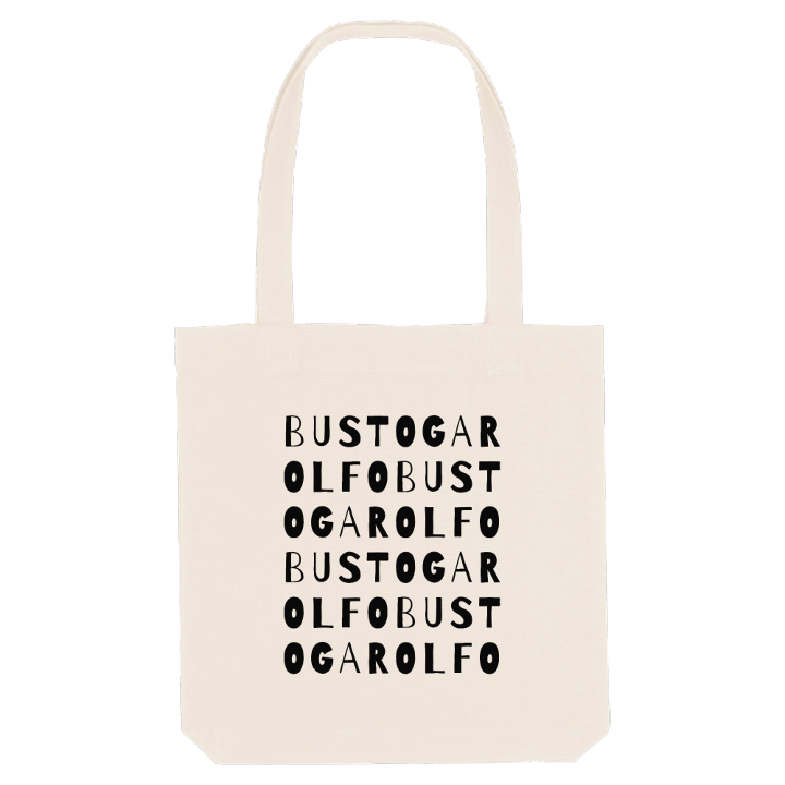 Busto Garolfo ordlek tygkasse – tygkasse från PinShirt
