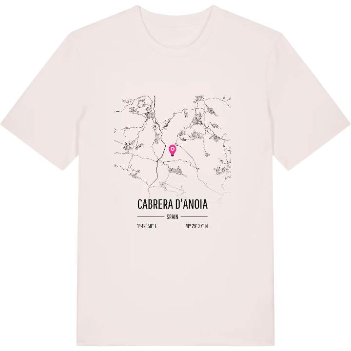 Cabrera d'Anoia karta t-shirt – t-shirt från PinShirt