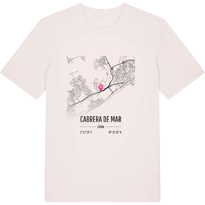 Cabrera de Mar karta t-shirt – t-shirt från PinShirt