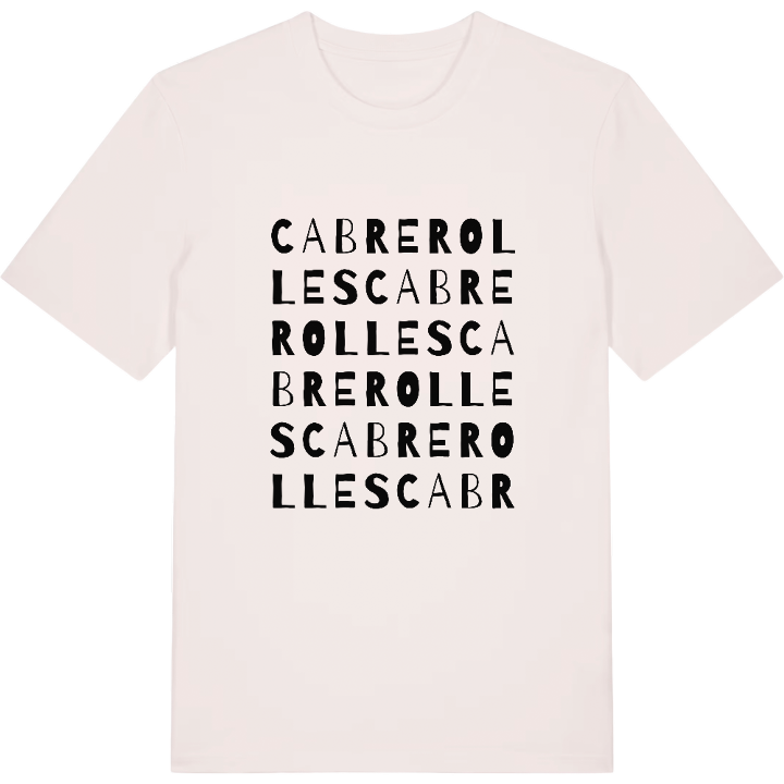 Cabrerolles ordlek t-shirt – t-shirt från PinShirt